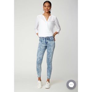 Levi’s 524 Acid Wash Skinny Jeans